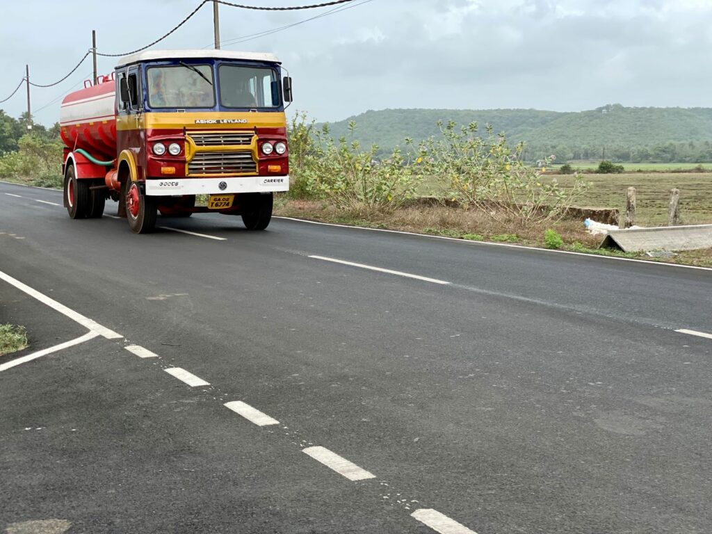 About indian tanker on village road 1024x768